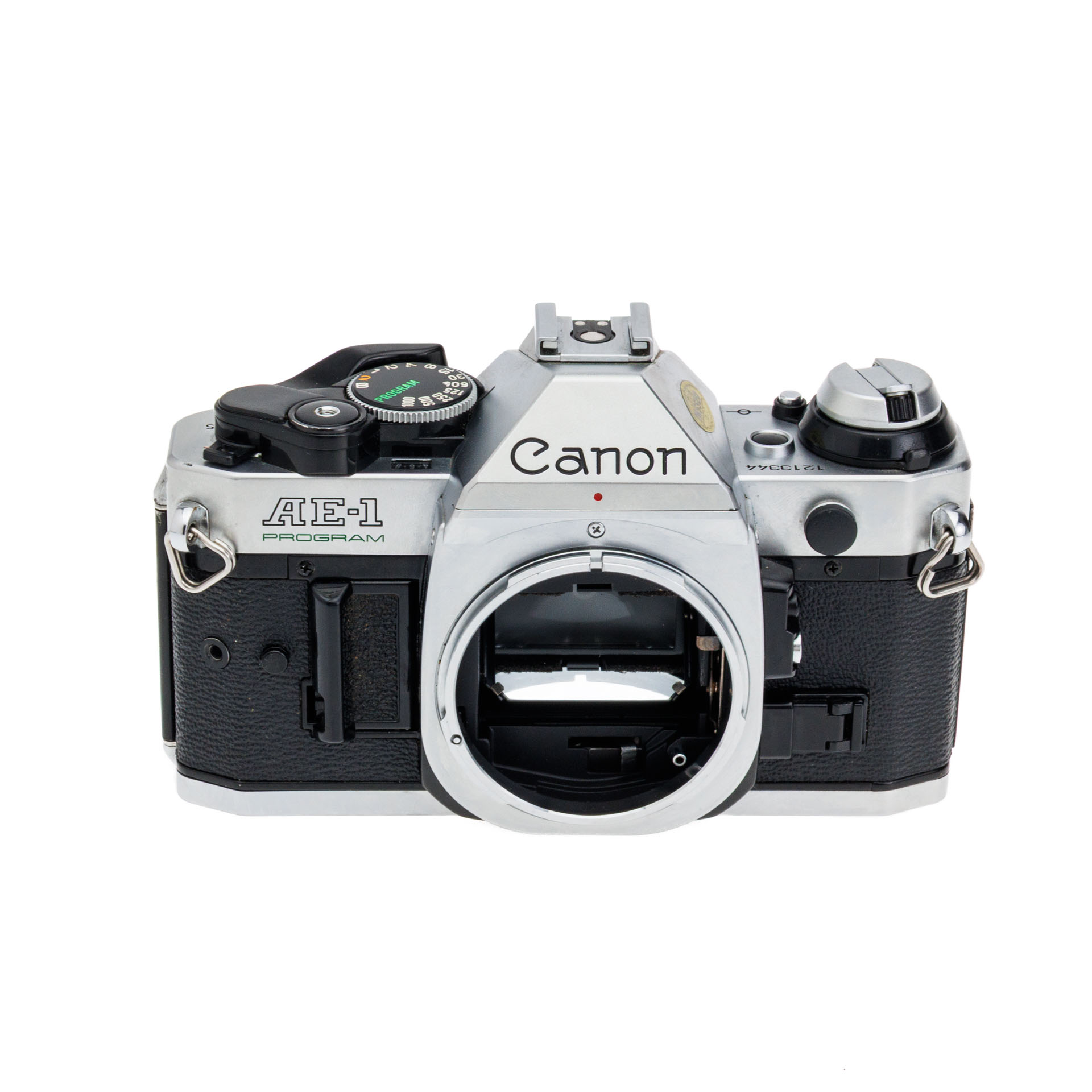 Canon AE-1 35mm Film Manual Focus SLR Camera Body Silver