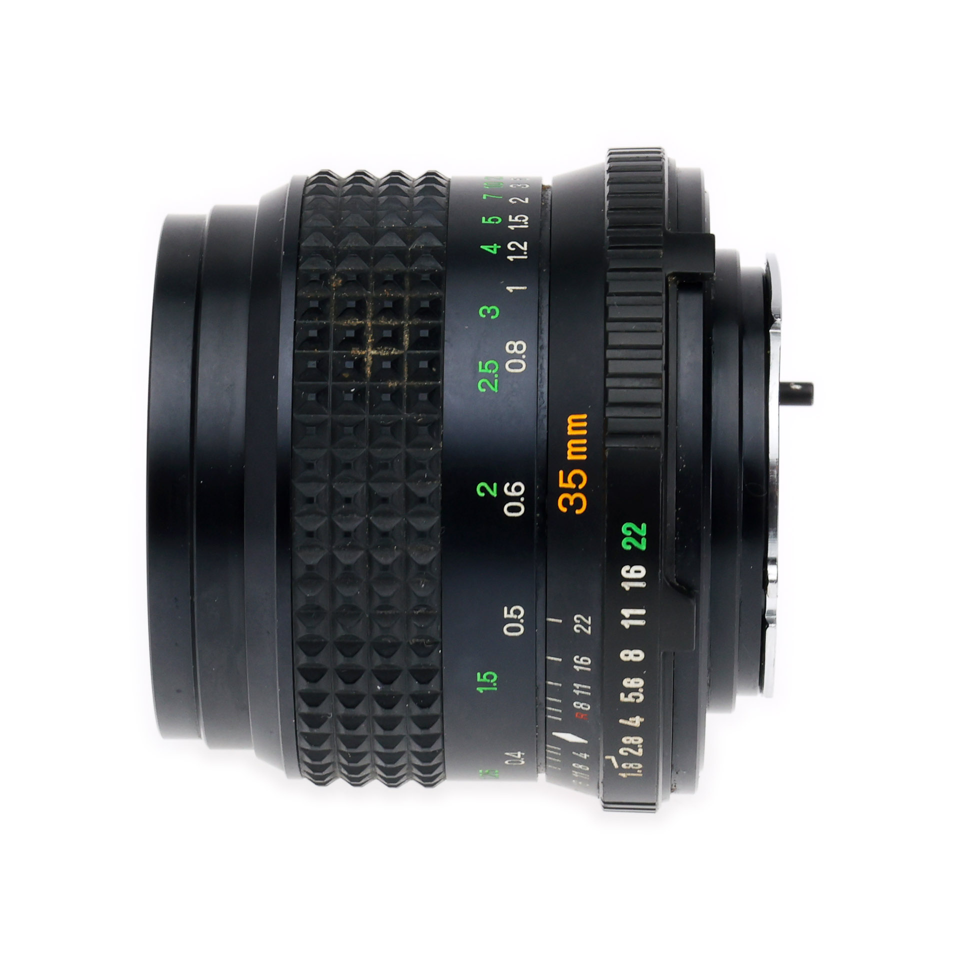 Minolta MD 35mm F1.8 W.Rokkor-X Wide Angle Manual Focus Lens Poor